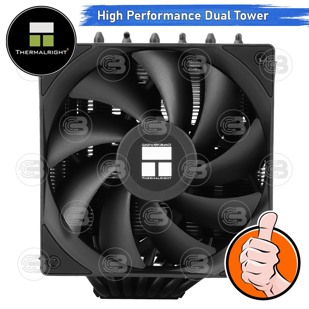 [CoolBlasterThai] Thermalright Phantom Spirit 120 SE BLACK CPU Heat Sink (AM5/LGA1851 Ready) ประกัน 3 ปี