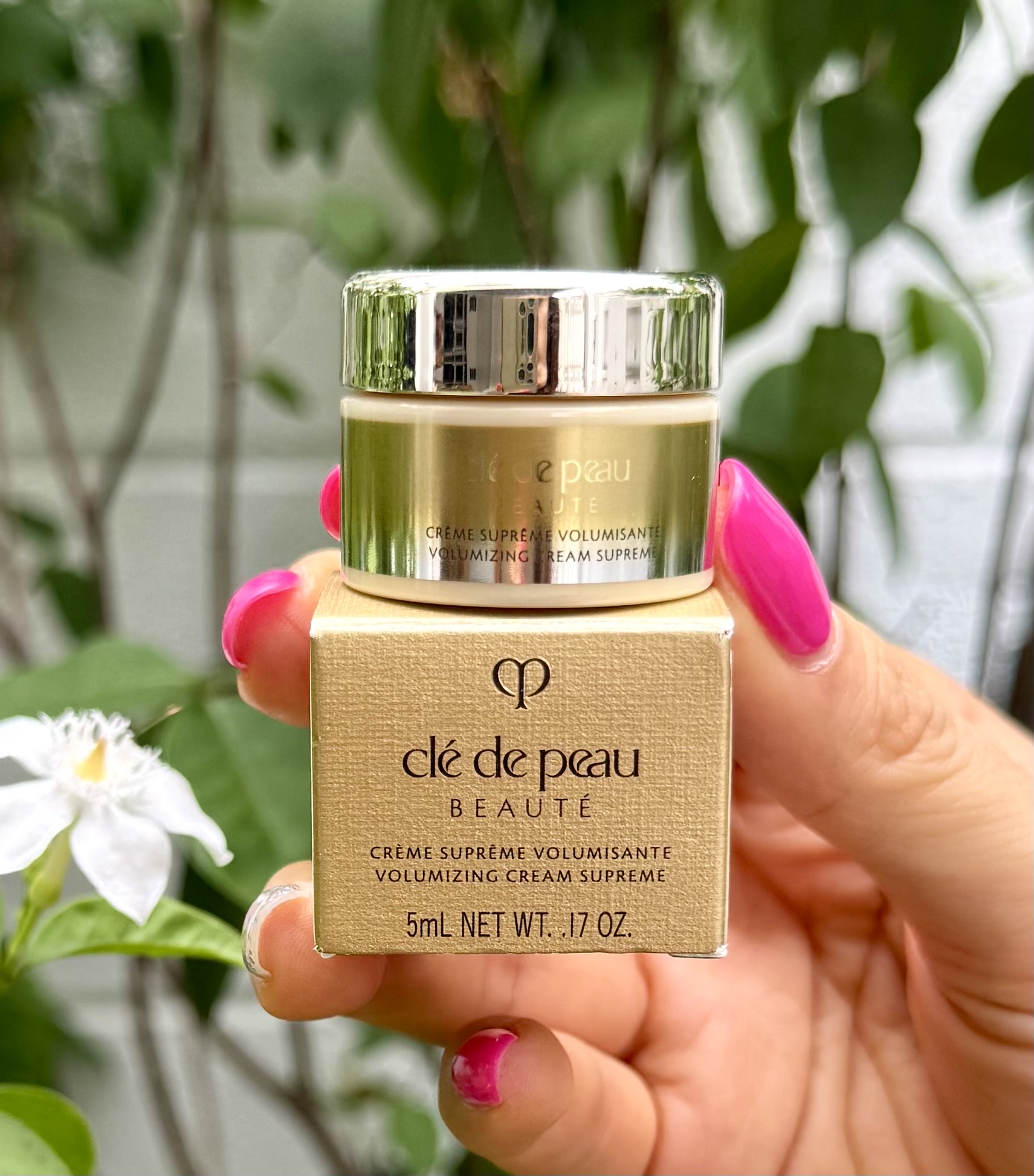 Cle De Peau Volumizing Cream Supreme 5ml. ขนาดทดลอง ครีมเติมเต็มผิวให้อิ่มฟู