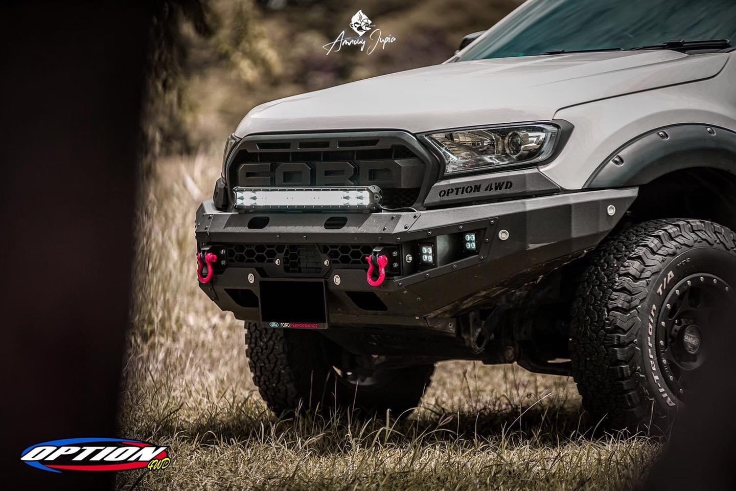กันชนหน้า กันชนเหล็ก Option4WD รุ่น Option V.1