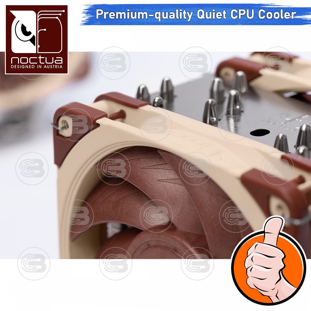 [CoolBlasterThai] Noctua NH-U12A Heat Sink CPU Cooler (AM5/LGA1700 Ready) ประกัน 6 ปี
