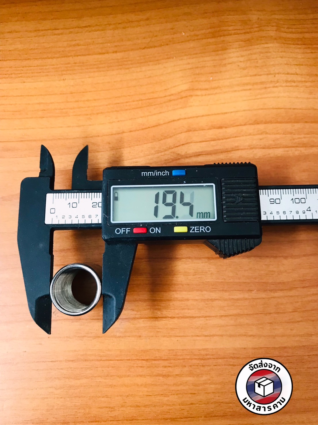 ข้อต่อตรงเกลียวใน สแตนเลส 304 ขนาด 3/8นิ้ว (Stainless Steel 304 Female Thread Coupling 3/8 Inch)#201304