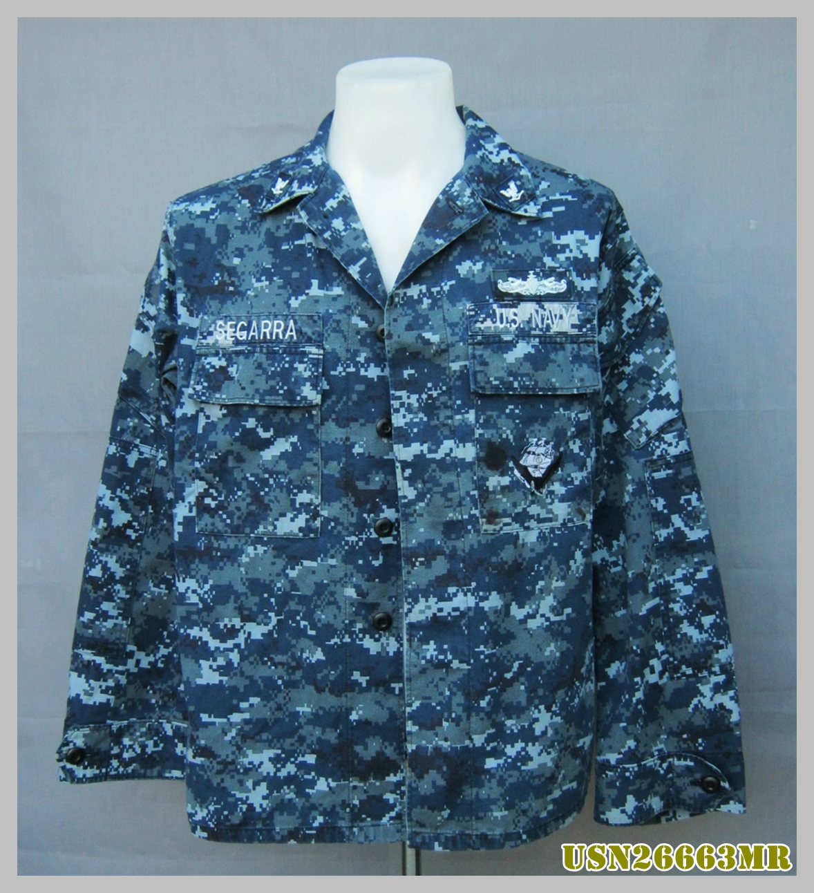 เสื้อทหารเรือ USN กองทัพเรือสหรัฐ