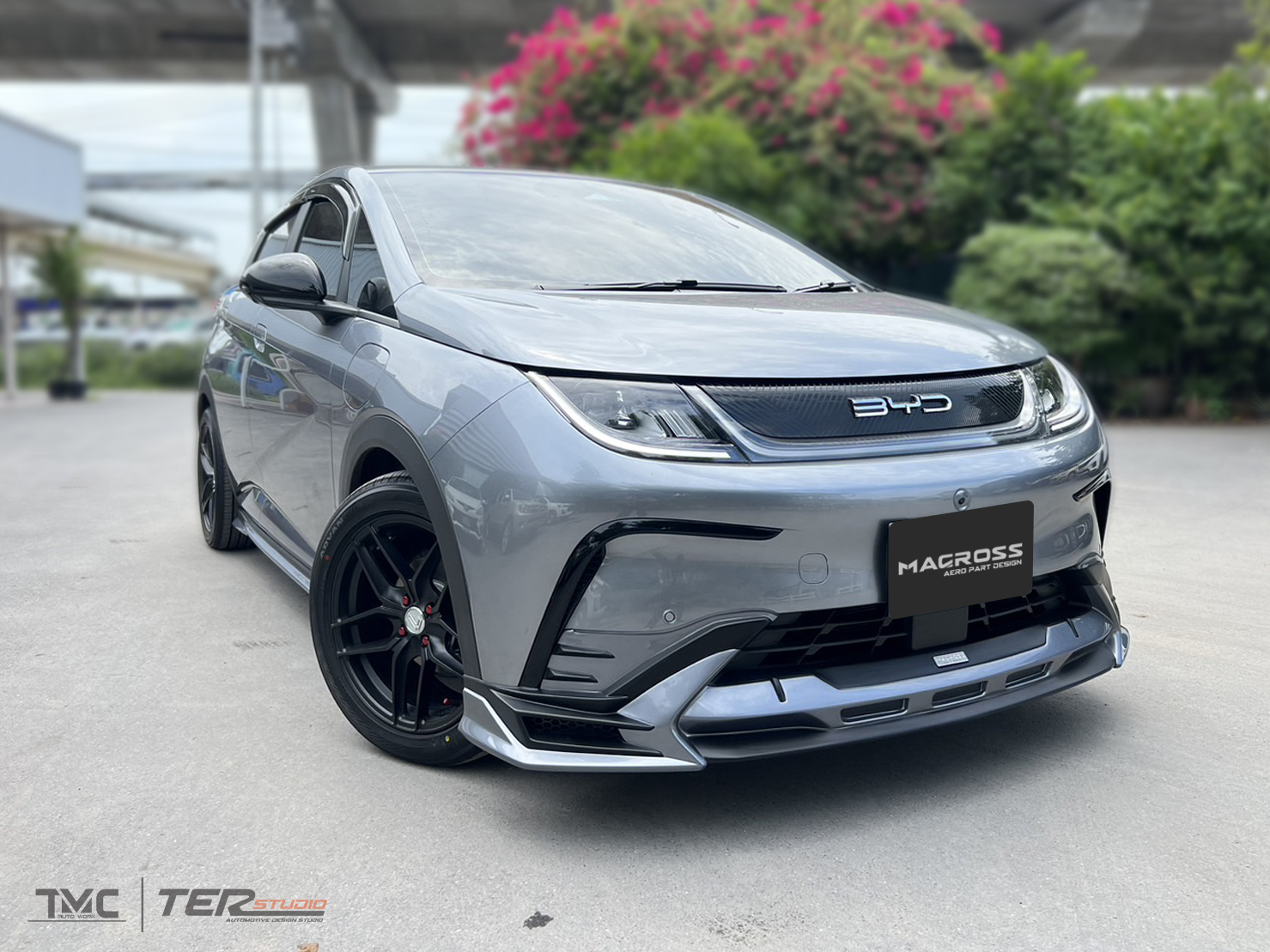 ชุดแต่ง ชุดสเกิร์ต BYD DOLPHIN รุ่น MACROSS