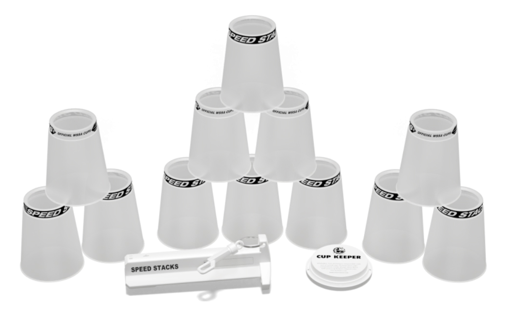 ชุดแก้วสแต็ครุ่นโปร G5 Pro Competitor Speed Stacks (แก้วPro Series 2+แผ่นรองPro Mat G5+นาฬิกาG5+กระเป๋า)