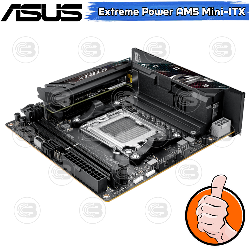 [CoolBlasterThai] ASUS MAINBOARD ROG STRIX B850-I GAMING WIFI AMD SOCKET AM5 DDR5 MINI-ITX ประกัน 3 ปี
