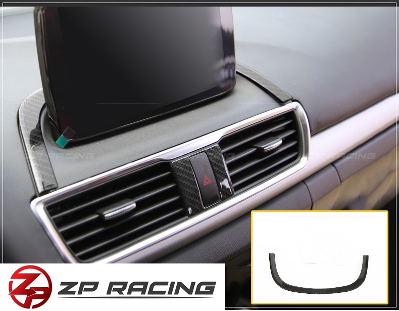 คิ้วแต่ง console กลาง Carbon Mazda3