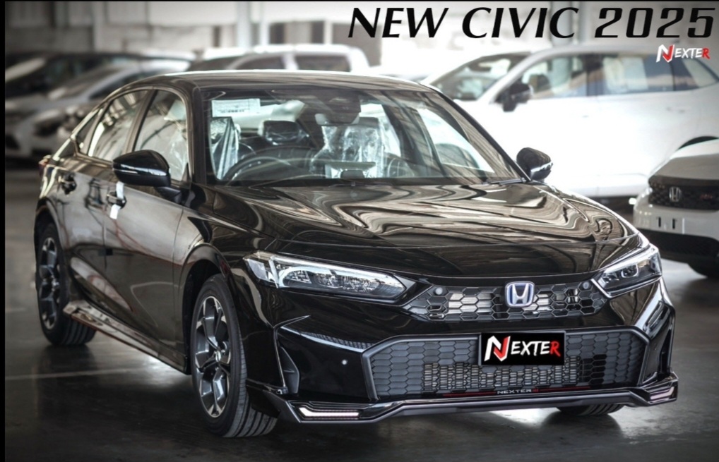 ชุดแต่ง ชุดสเกิร์ต Civic FE e:HEV Minorchange 2024-2027 รุ่น NEXTER