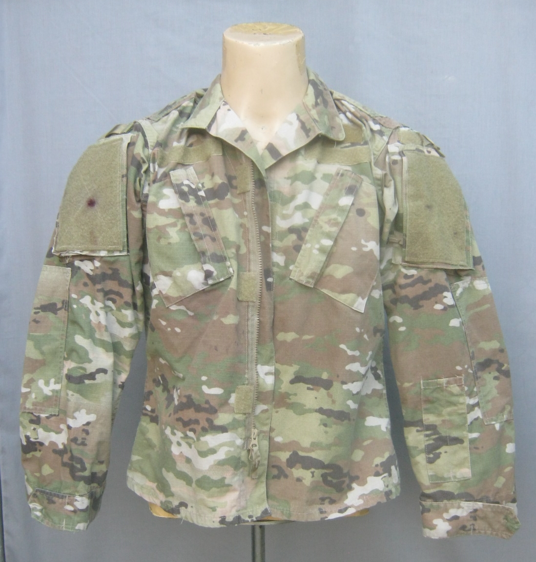 เสื้อทหารสหรัฐ ลาย Scorpion W2 Small short