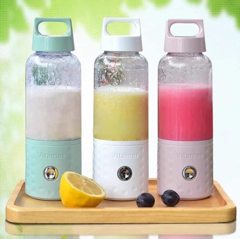 เครื่องปั่นพกพา ปั่นเพื่อผู้สูงอายุ ปั่นอเนกประสงค์ ปั่นเพื่อสุขภาพ ปั่นสมูทตี้ ขนาด500ml ของแท้ 💯%