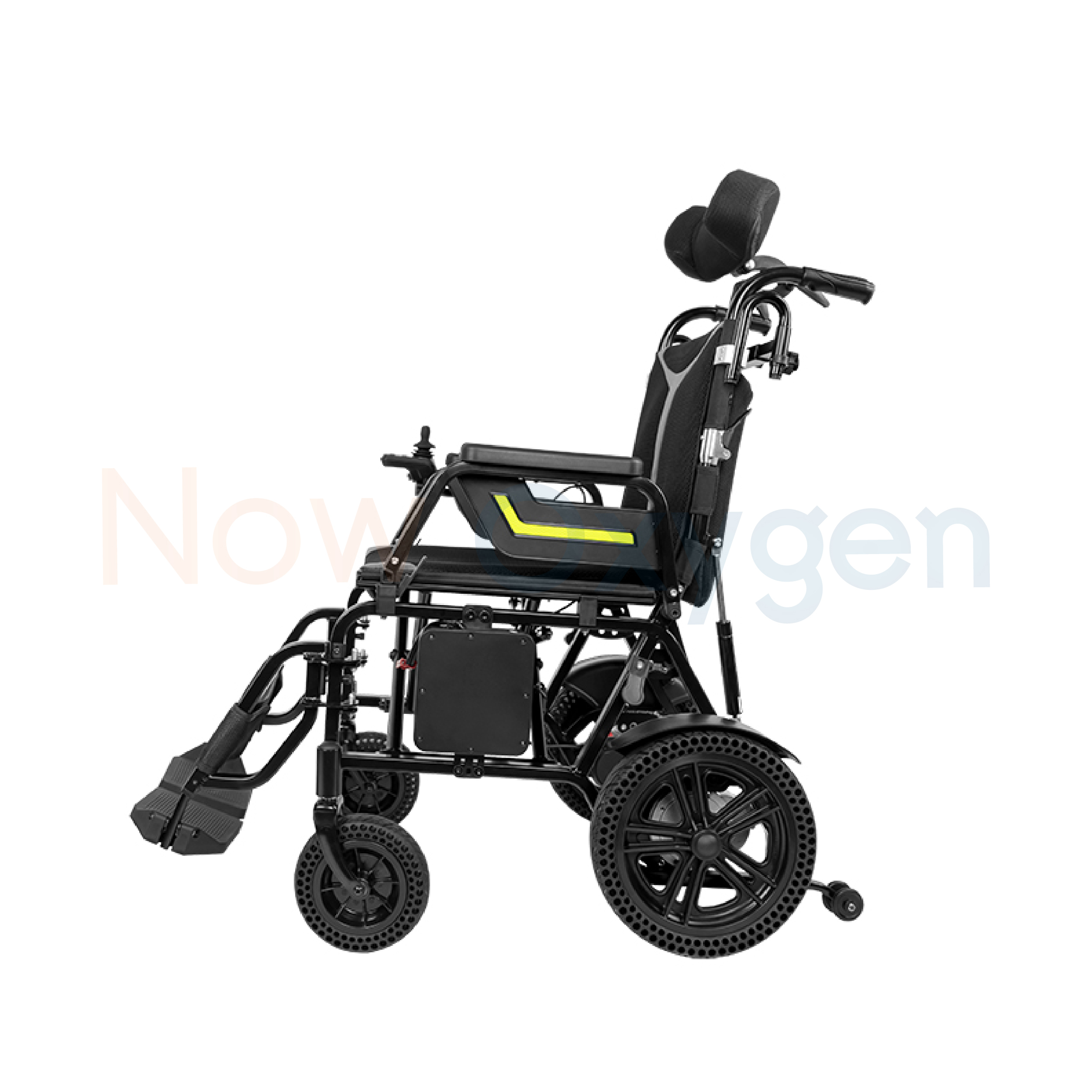 รถเข็นไฟฟ้าแบบปรับเอนพิงหลังได้พร้อมพนักพิงศีรษะ รุ่น 180 Drive Pro รับประกัน 3 ปี