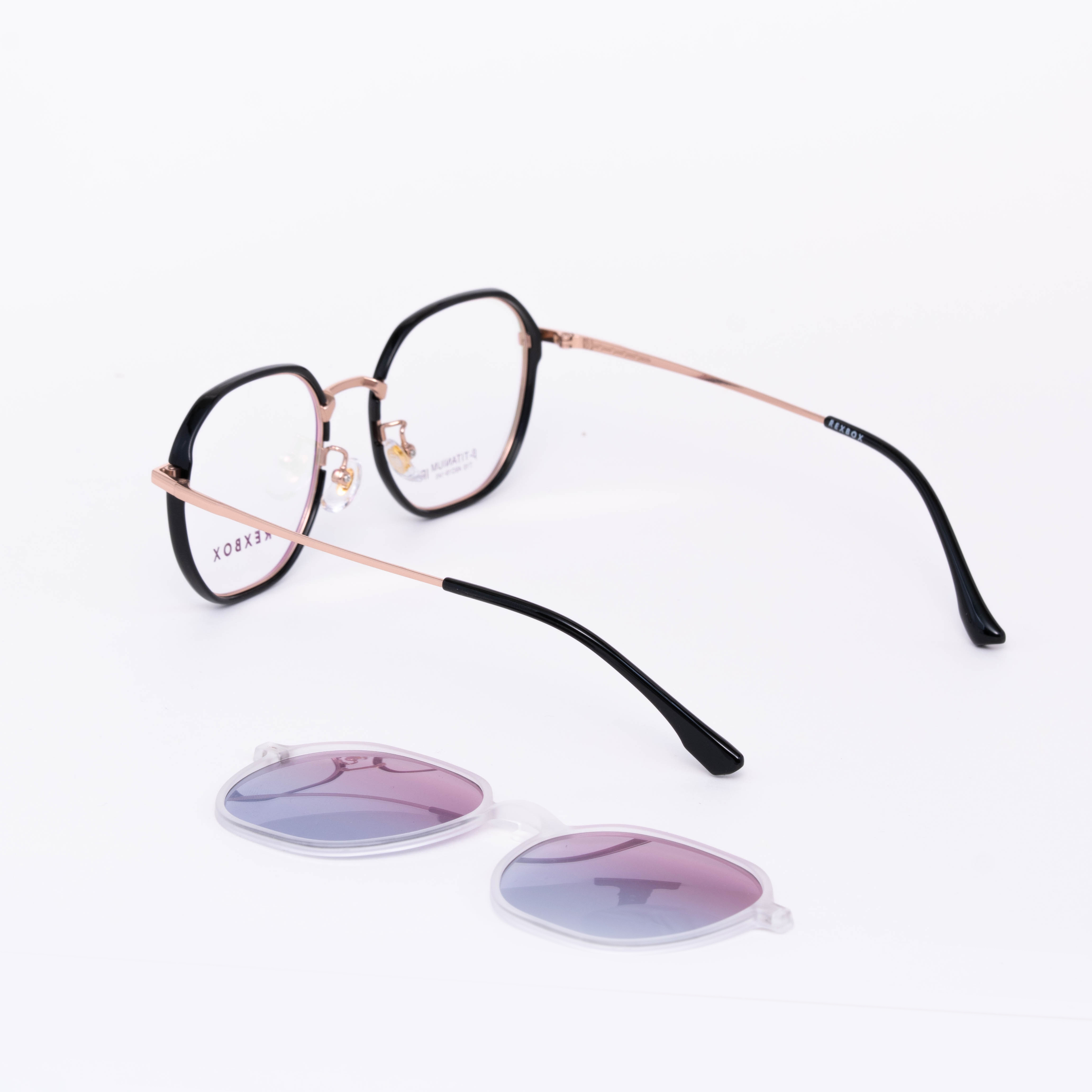 รุ่น B-TITANIUM ไทเทเนียม น้ำหนักเบา ยืดหยุ่น พร้อมคลิปออน Polarized (T10-C2)