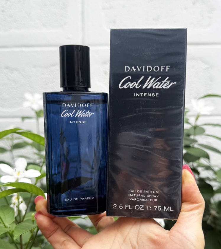 Davidoff Cool Water Intense Eau De Parfum 75ml. กล่องซีล ของแท้