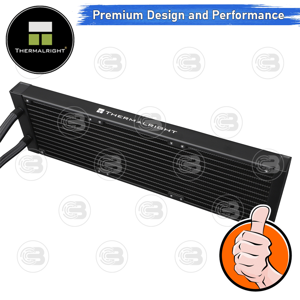 [CoolBlasterThai] Thermalright FROZEN WARFRAME X 360 BLACK (FANLESS) AIO Liquid CPU Cooler (AM5/LGA1851 Ready) ประกัน 5 ปี