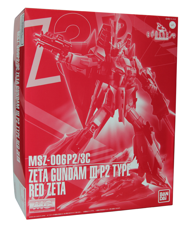 Zeta Gundam 3 machine P2 type red snake red ZZ Gundam Network Limited