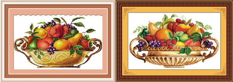 Fruit dish (เดี่ยว/คู่)(ไม่พิมพ์/พิมพ์ลาย)