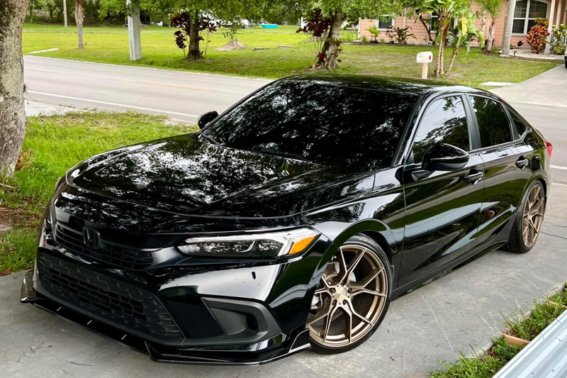 ลิ้นหน้า ลิ้นต่อกันชนหน้า Civic FE รุ่น Z-Spec V.1