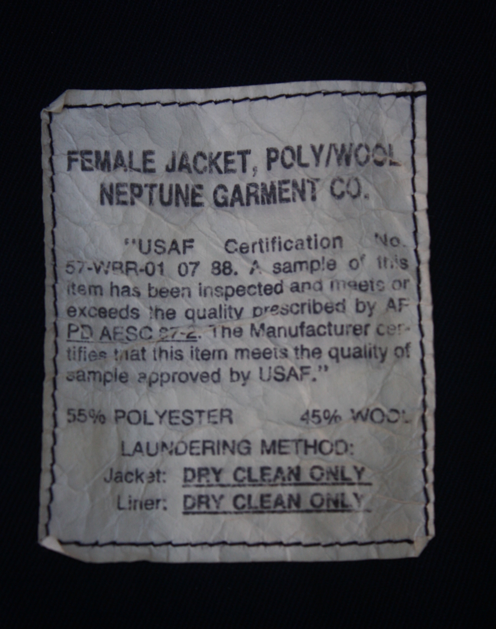 USAF เสื้อทหารสหรัฐ