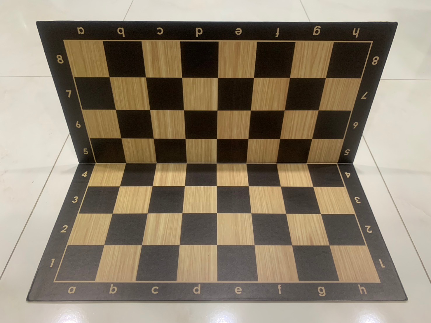 20" PU Fold Chess Board กระดานหมากรุกสากลแบบพับ(2ส่วน)