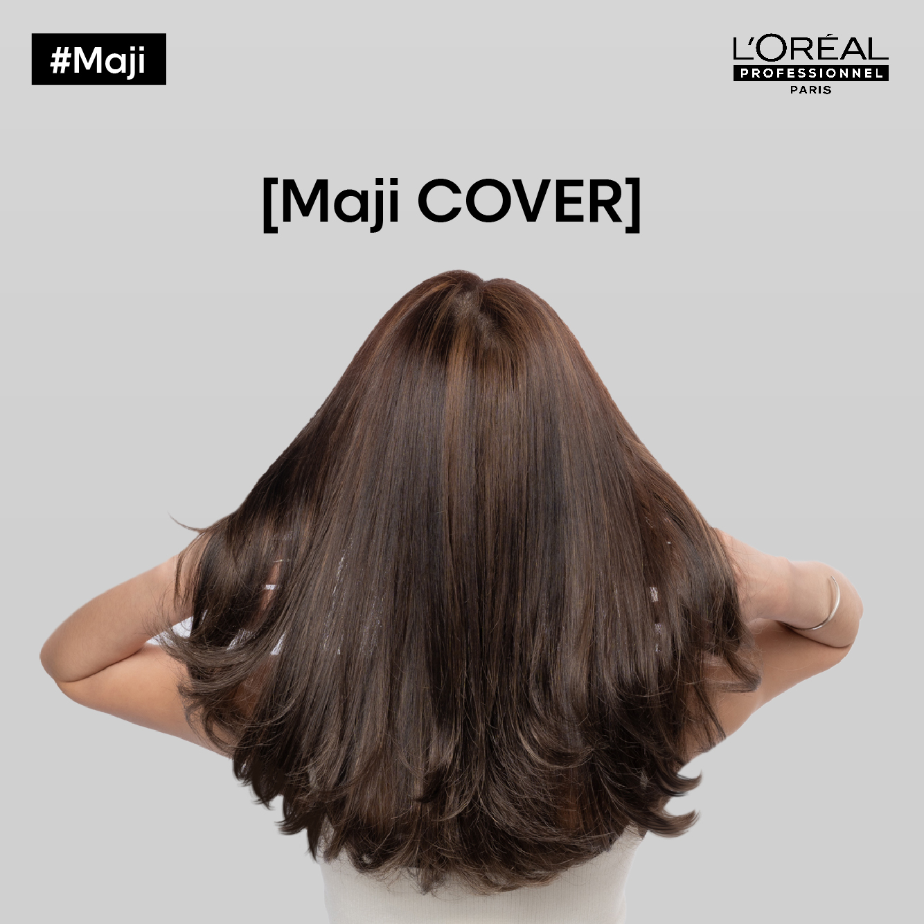 แท้พร้อมส่ง○ (รวมไฮ) L'Oreal Professionnel MAJI COVER ลอรีอัล มาจิคอฟเวอร์ สีย้อมผม