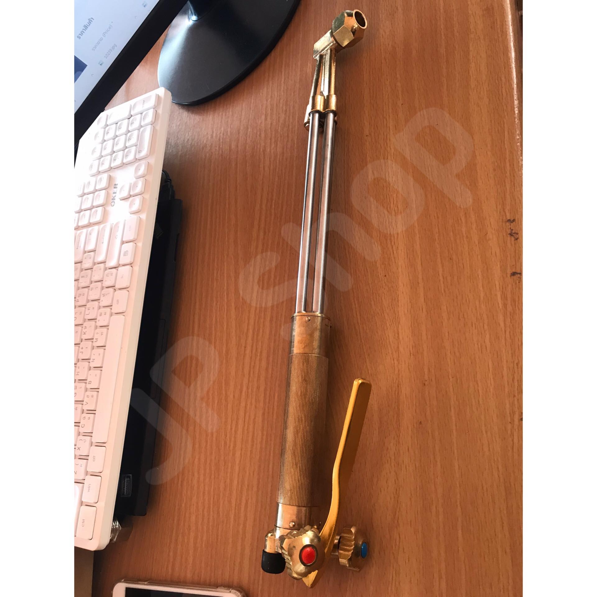 ชุดตัดแก๊ส LPG / หัวตัดแก๊ส LPG ตัวใหญ่ ทองเหลืองเต็มแท้ ชุดตัดเหล็ก ตัดสูงสุด 300 มม. #1350