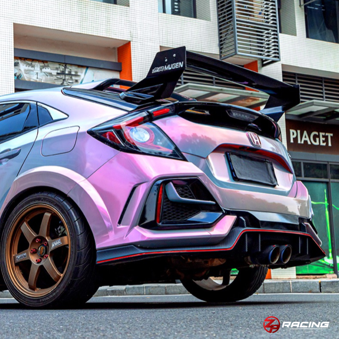 [Pre-Order]สปอยเลอร์ Honda Civic Hatchback (FK7) รุ่น MUGEN style
