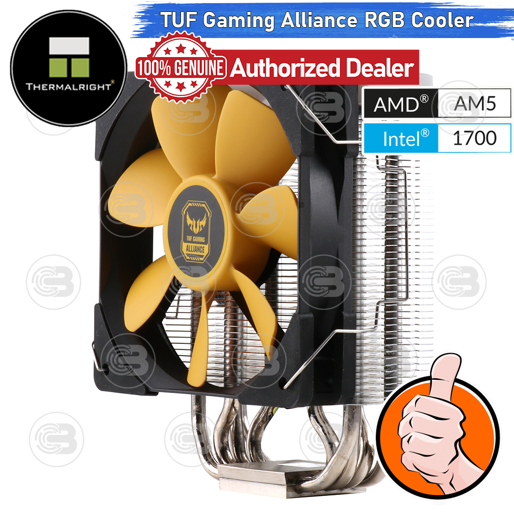 [CoolBlasterThai] Thermalright CPU Heat Sink TUF BLACK EAGLE GAMING ALLIANCE RGB (AM5/LGA1851 Ready) ประกัน 5 ปี