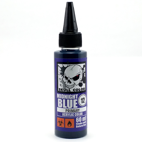 Skull Color 12 Midnight Blue