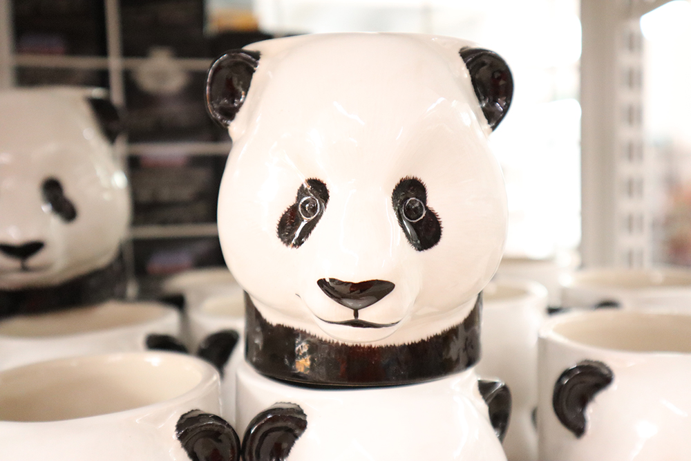 ที่ใส่ปากกา เก็บช้อน หมีแพนด้า