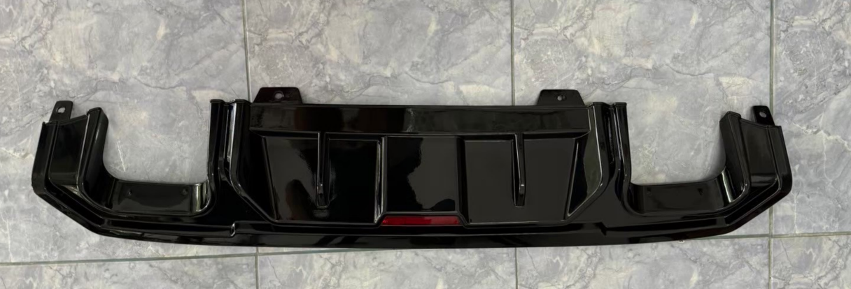 Diffuser ดิฟหลัง ลิ้นหลัง กันชนหลังท่อคู่ CIVIC FC 2016-2022