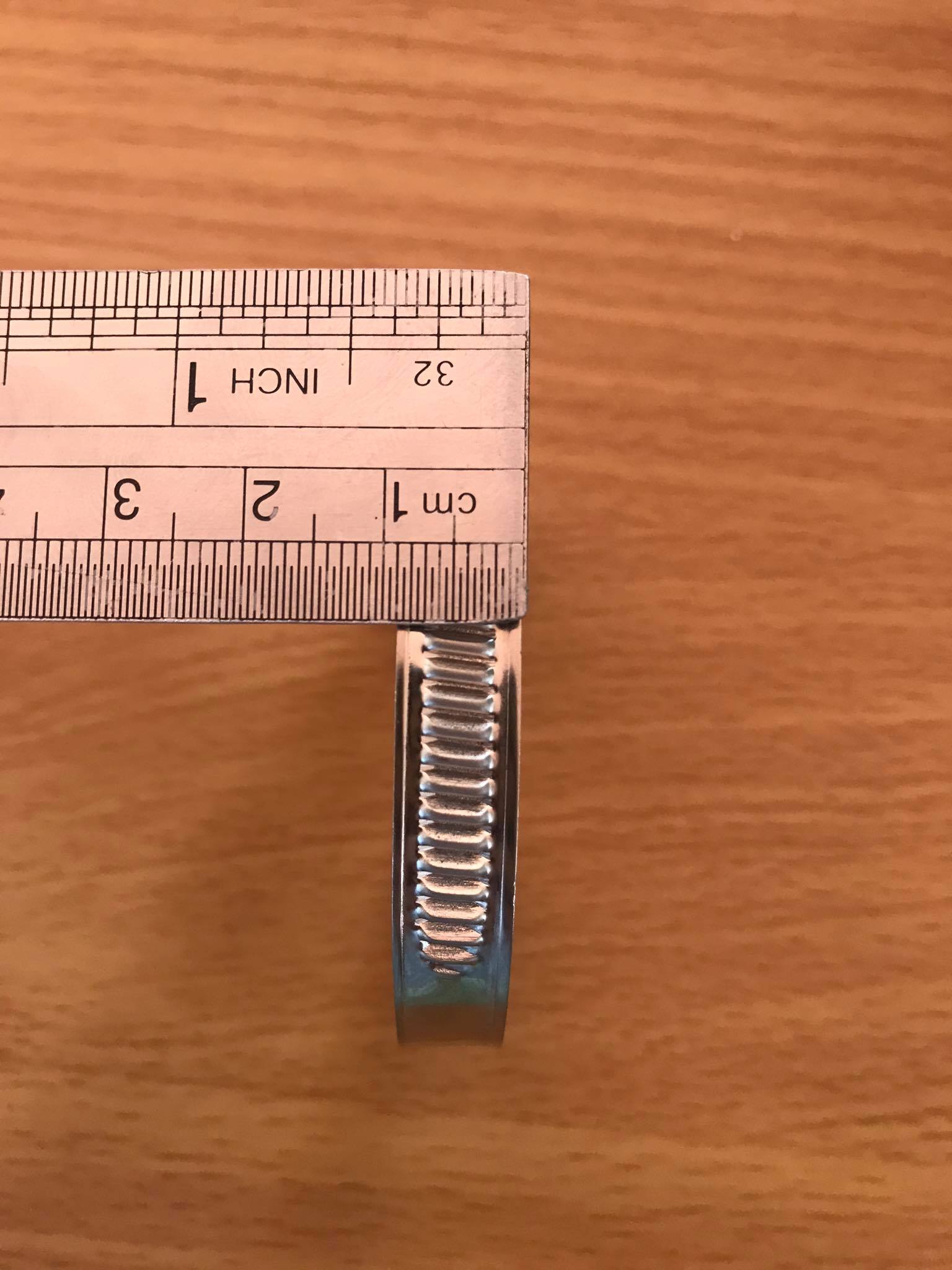 เข็มขัดรัดท่อสแตนเลส ปลอกรัดสแตนเลส 25-40 มม. สาย รัด ท่อ ส แตน เลส กิ๊บ รัด ท่อ ส แตน เลส ปลอก รัด ท่อ ส แตน เลส อย่างดี #0254000