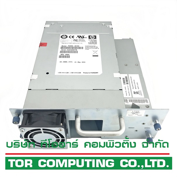HP AJ042A 453907-001 [TorCompTH - ขาย จำหน่าย ราคา] HP MSL LTO4 Ultrium 1840 FC Drive