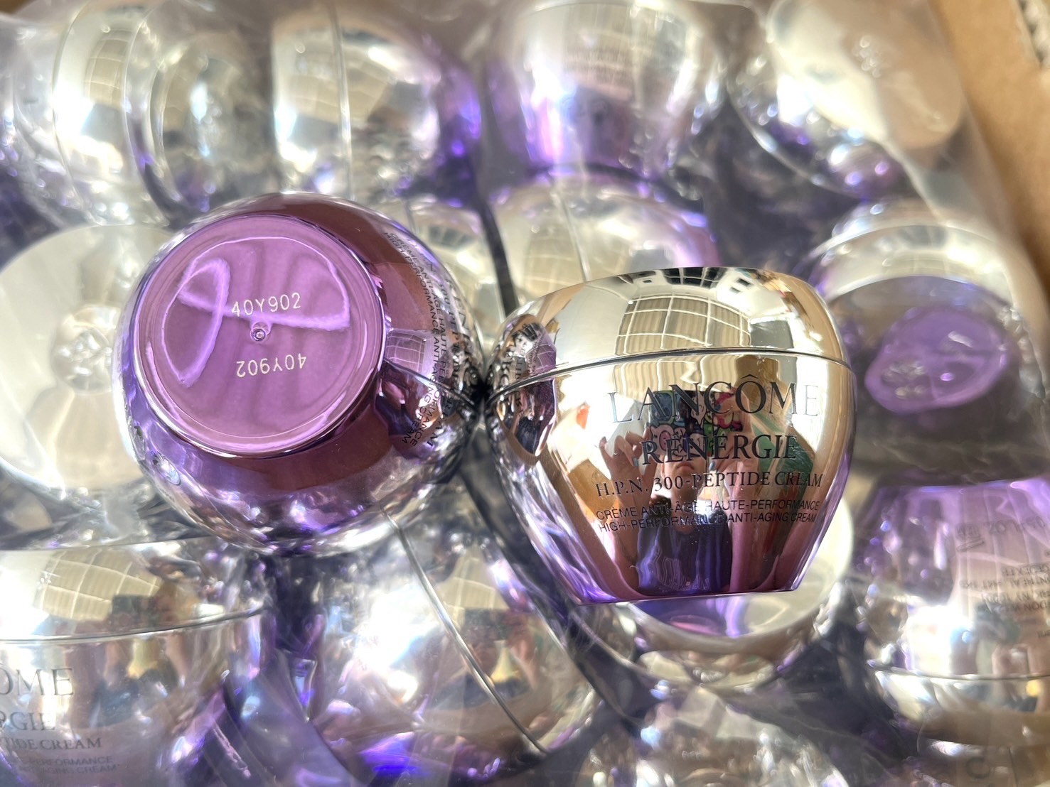 ขนาดทดลอง Lancome Renergie H.P.N. 300-Peptide Cream 15ml. ของแท้ (1กระปุก) แพ็คเก็จใหม่