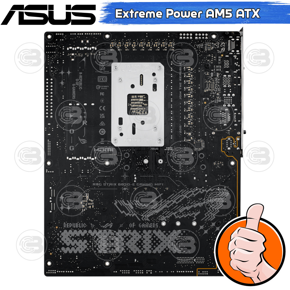 [CoolBlasterThai] ASUS MAINBOARD ROG STRIX B850-E GAMING WIFI AMD SOCKET AM5 DDR5 ATX ประกัน 3 ปี