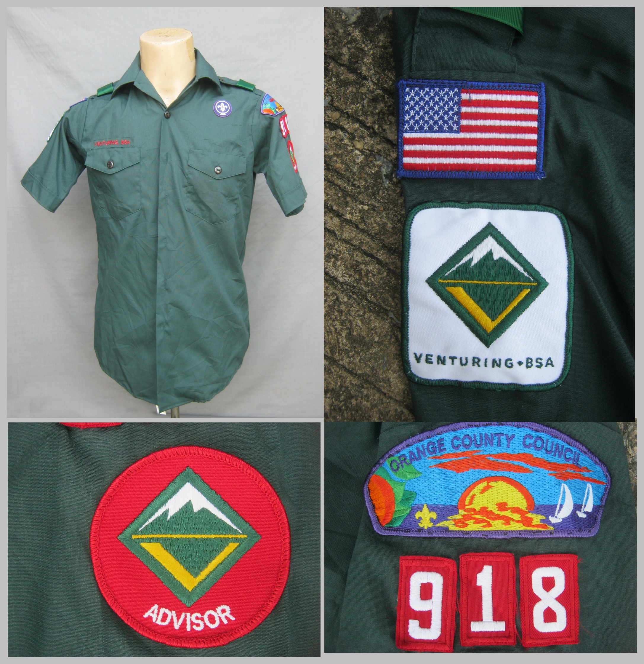 เสื้อลูกเสือ ประเทศสหรัฐอเมริกา