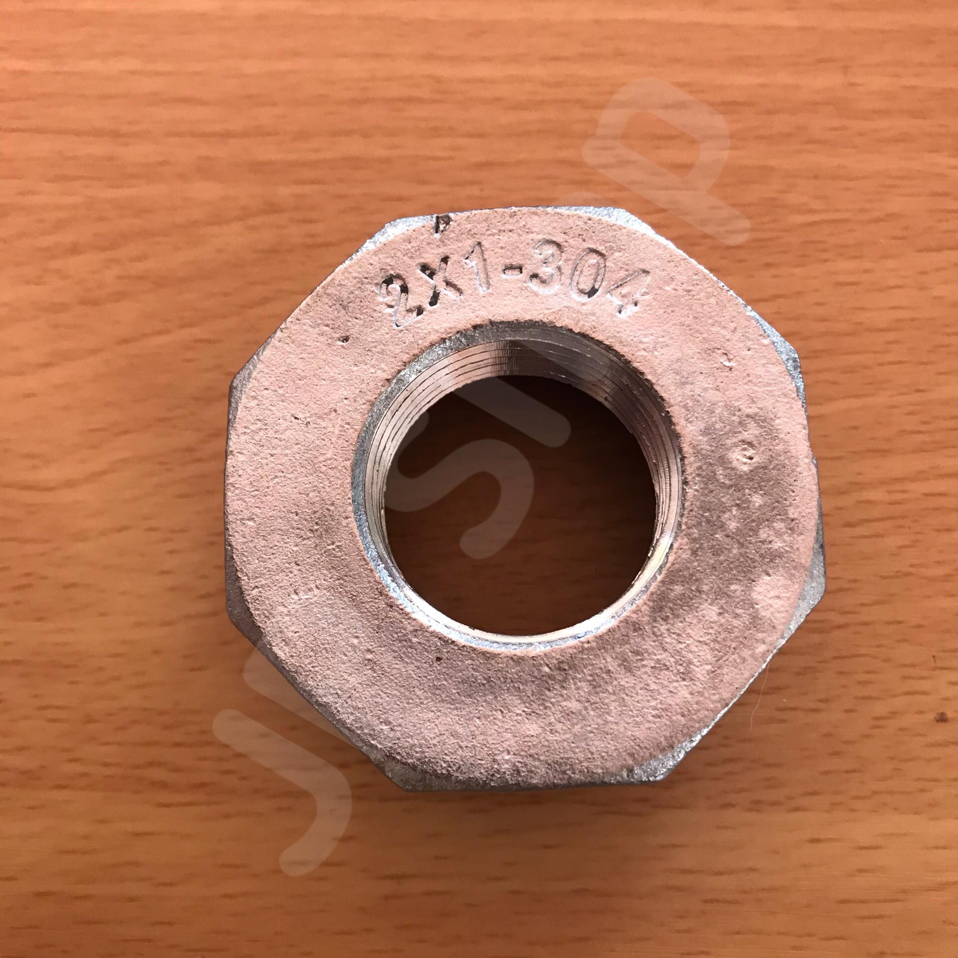 ข้อลดเหลี่ยม 2 นิ้ว ลด 1 นิ้ว สแตนเลส 304 #1118