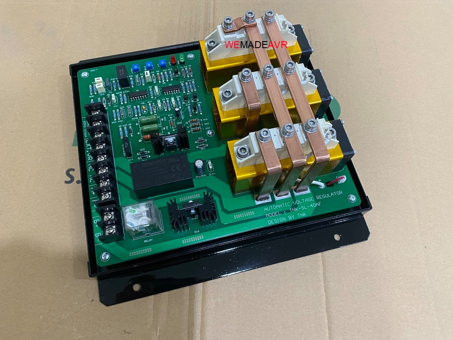 AVR ไดถ่าน (Brush type) รุ่นใหญ่ ขนาด 120A