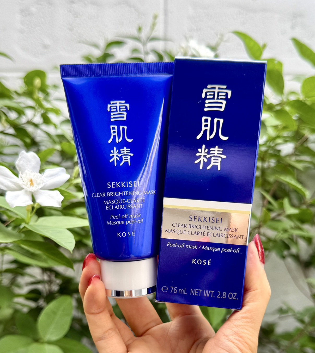 KOSE Sekkisei Clear Brightening Mask 76ml. มาส์กดำในตำนาน โคเซ่