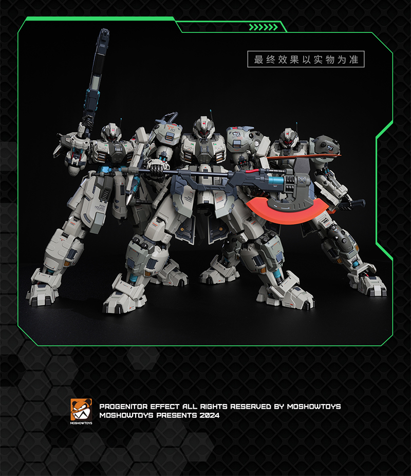 **พร้อมส่ง** 1/100 Tyrant - Fox Hound (ครบเซ็ค3) [Moshowtoys]