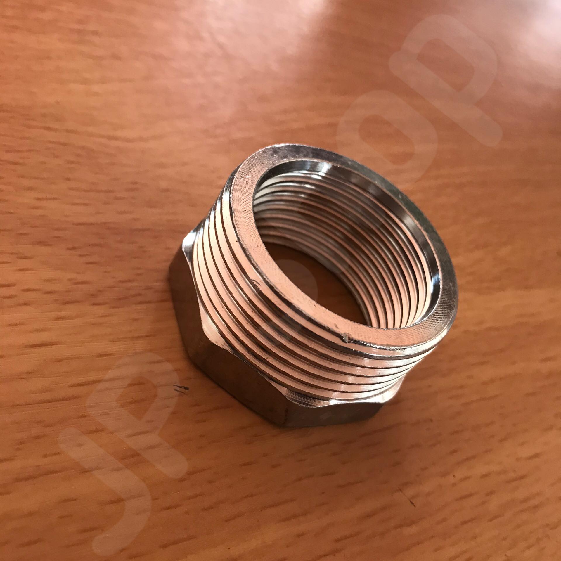 ข้อลดเหลี่ยม 1 1/4 นิ้ว ลด 1 นิ้ว สแตนเลส 304 #0218