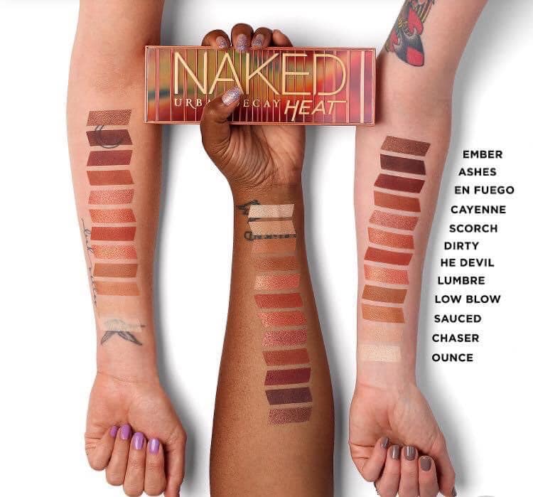 Urban Decay Naked Heat Palette 12x1.3g. พาเลท อายแชโดว์