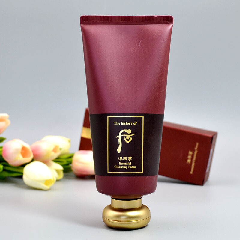 The History Of Whoo Essential Foam Cleanser 180ml. โฟมล้างหน้าเนื้อเจลสูตรอ่อนโยน