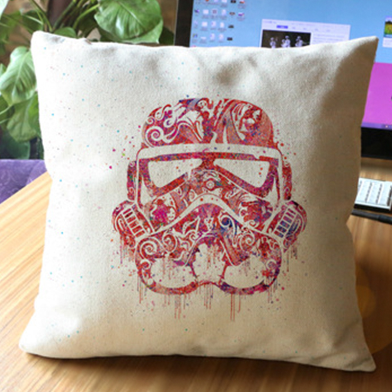 หมอน 18 นิ้ว Stormtrooper สีแดง - Star Wars Pillow
