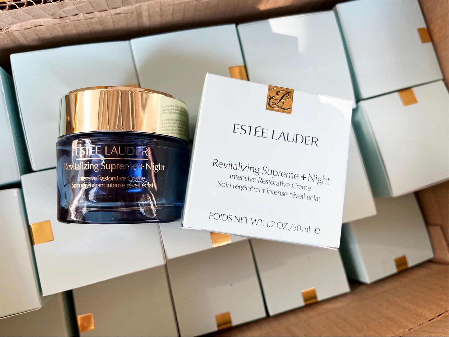 Estee Lauder Revitalizing Supreme+ Night Intensive Restorative Creme 50ml. ครีมทากลางคืน