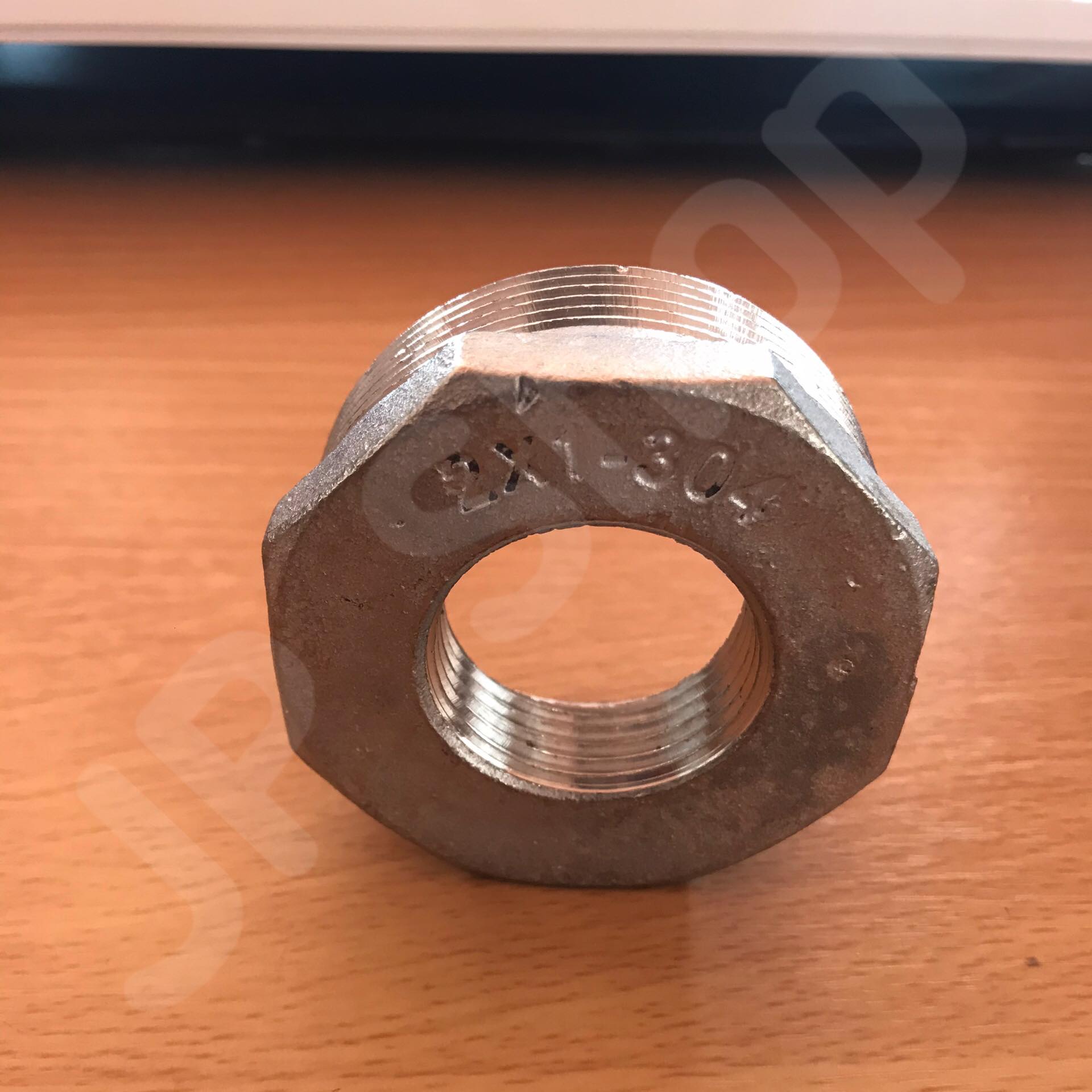 ข้อลดเหลี่ยม 2 นิ้ว ลด 1 นิ้ว สแตนเลส 304 #1118