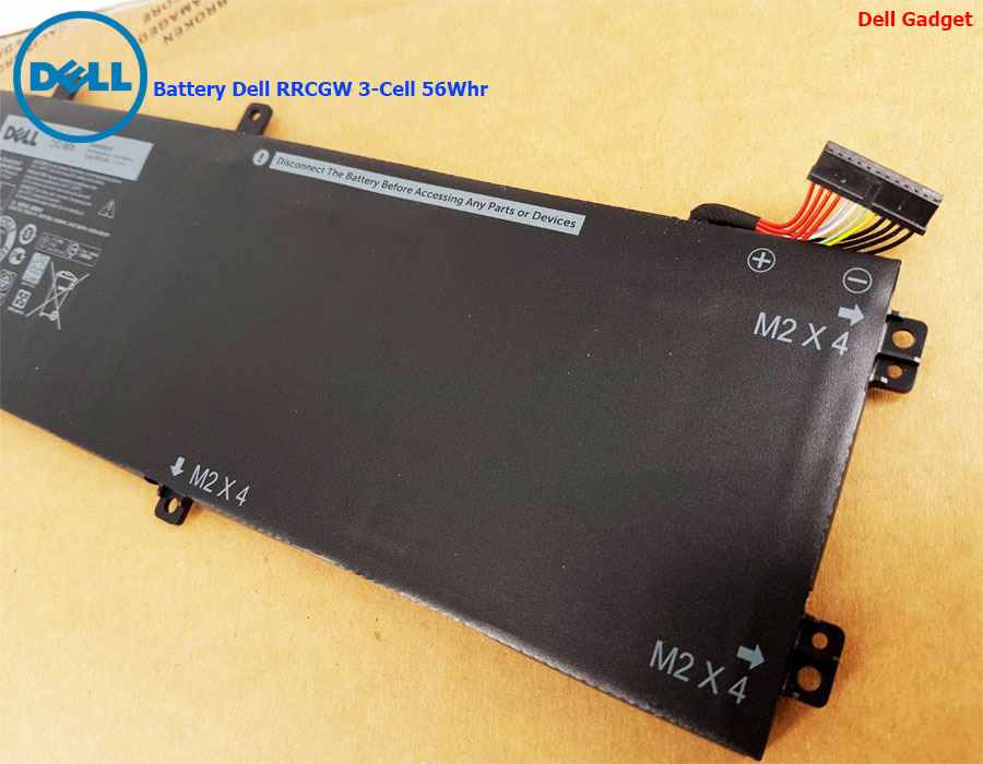 Battery Dell Precision 15 รุ่น 5510, 3-Cell, 56Wh, แบตเตอรี่ Dell RRCGW ของแท้รับประกันศูนย์ Dell Thailand On-site Service