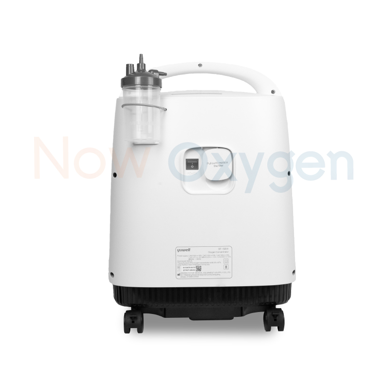 ตู้พักฟื้นสัตว์ขนาด 45*45 ซม. จับคู่กับเครื่องผลิตออกซิเจนขนาด 5 ลิตร Yuwell รุ่น 9F-5BW