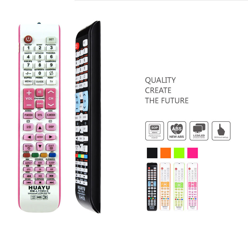 RM-L1195+3 Universal LCD/LED TV Remote Control with Auto Searching