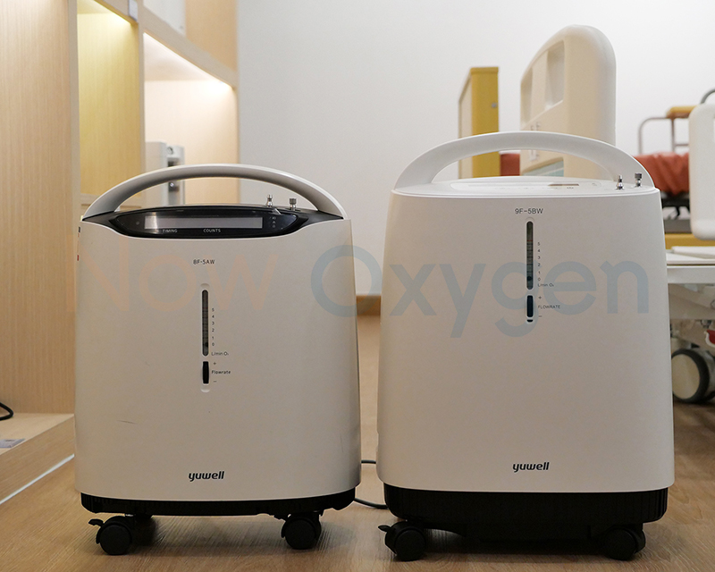 เปรียบเทียบ Yuwell 9F-5BW กับ 8F-5AW