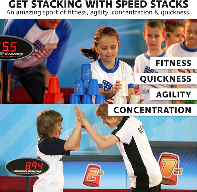 แก้วสแต็ครุ่นมาตรฐาน Standard Stacks (Speed Stacks) - WSSA APPROVED