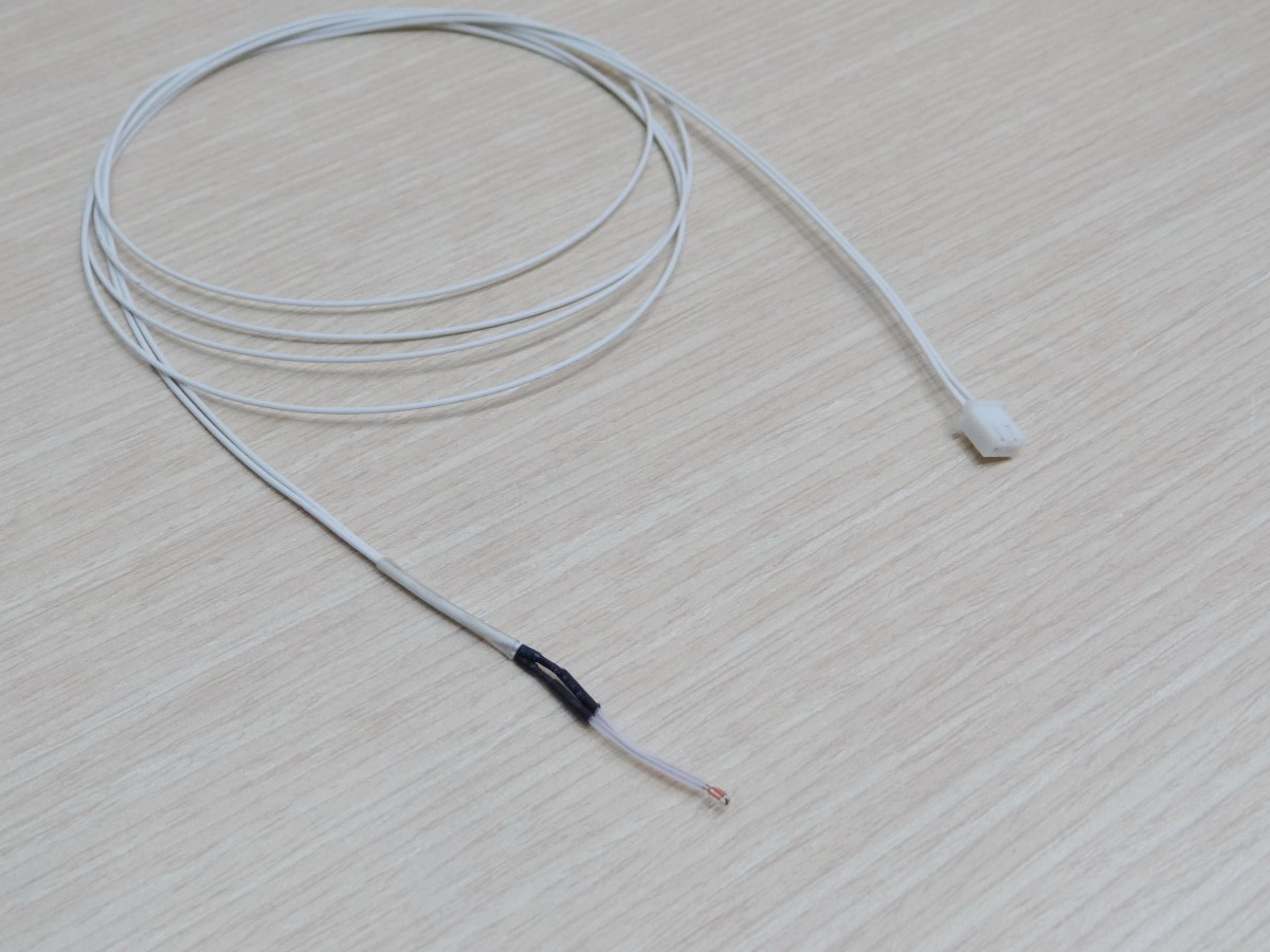 NTC100K Thermistor glass bead B3950 with xh254 connector. 1m